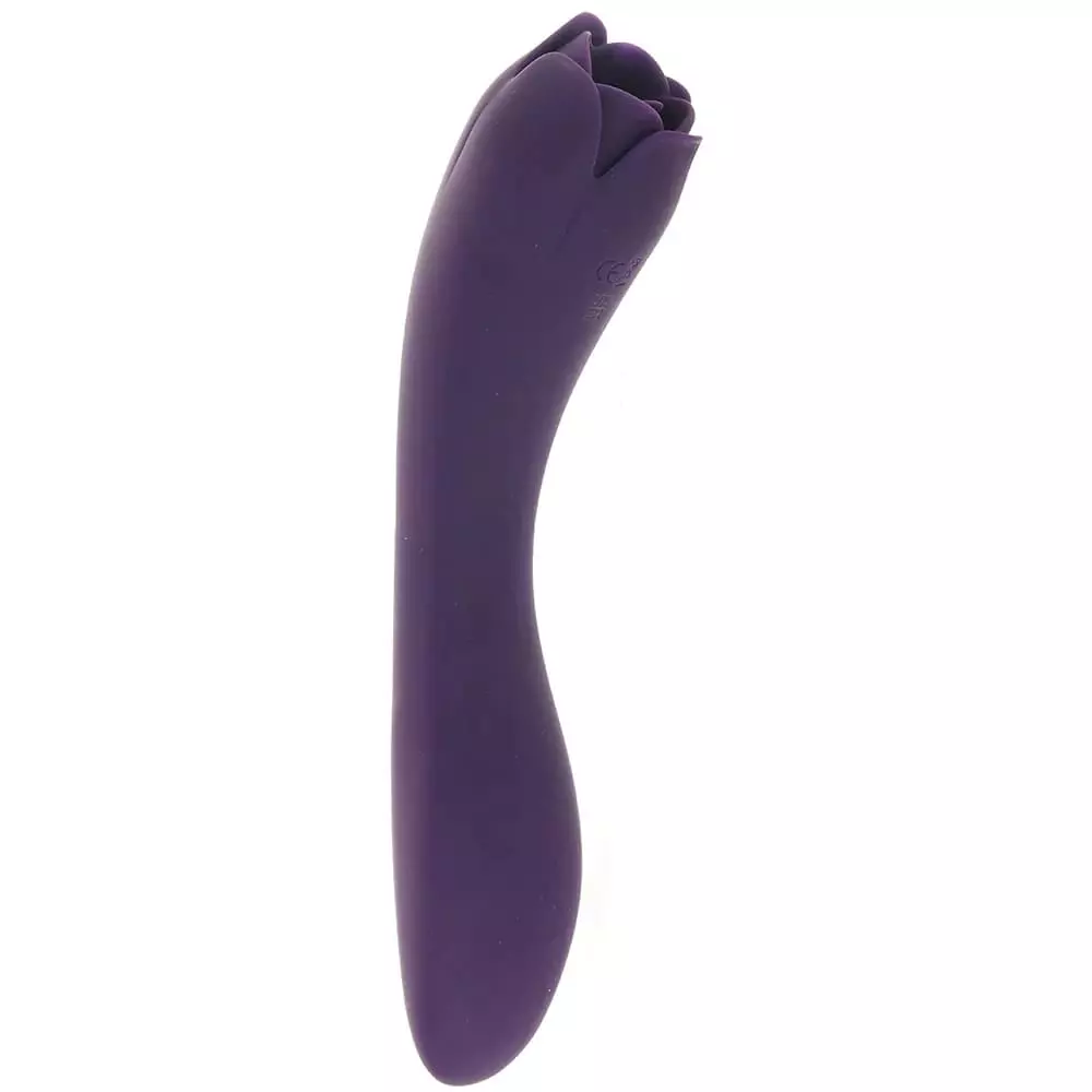 Evolved Thorny Rose Dual End Vibe with Flicking Tongue In Purple